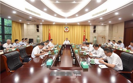 省政协党组认真学习贯彻习近平总书记重要指示重要讲话重要文章重要回信精神  廉毅敏主持