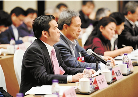 讨论政府工作报告