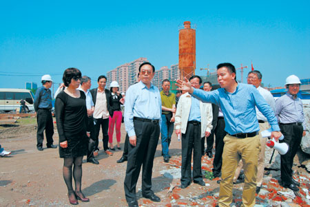 杭州政协视察排涝工程
