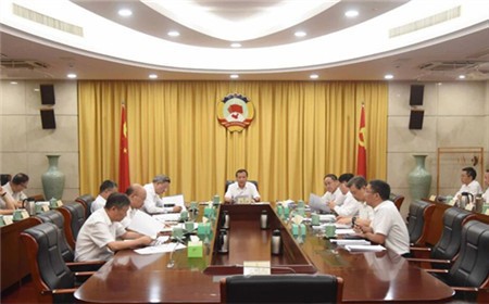 省政协党组认真学习贯彻习近平总书记重要讲话精神 廉毅敏主持
