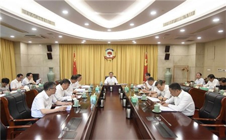 省政协党组认真学习贯彻习近平总书记重要讲话重要贺信重要指示精神 廉毅敏主持