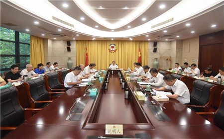 省政协党组认真学习贯彻习近平总书记重要文章重要指示精神  廉毅敏主持